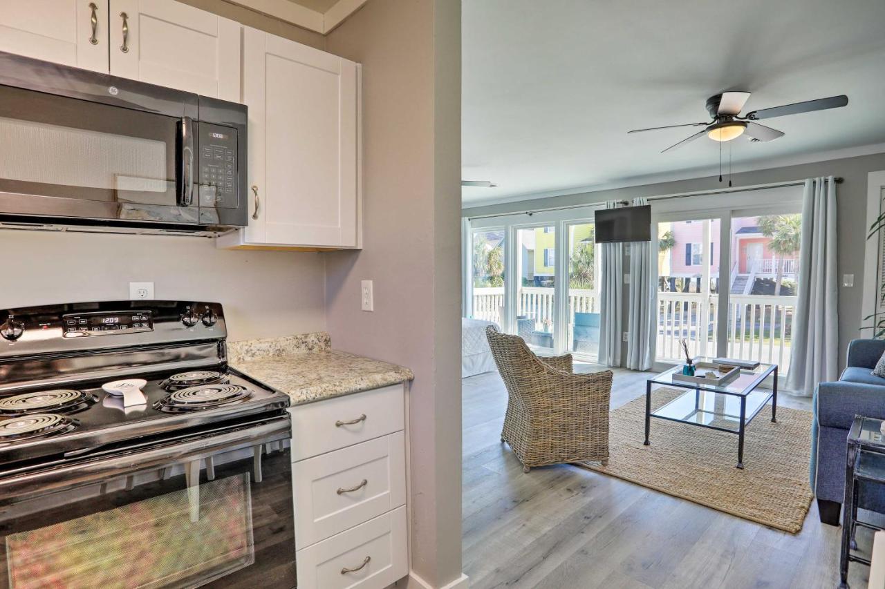 Updated Studio 1-Block Walk To Surfside Beach! 미를 비치 외부 사진